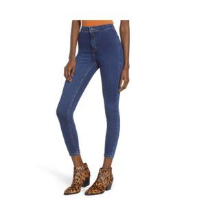 Topshop Joni High Waist Crop Skinny Jeans